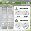 TRUTZHOLM 2x Auffahrrampe Alu 2-fach klappbar 198 cm Produktbild-Vorschau 3