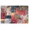 vidaXL Teppich Waschbar Patchwork 80x150 cm Mehrfarbig Produktbild-Vorschau 2