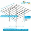 Dohlenschutzgitter | Dohlengitter – Außenmaß 330x330 mm, Produktbild-Vorschau 3