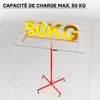 Wiltec Lève-plaque Lève-panneaux 50kg max. Réglable en Voir les images du produit 4