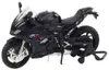 Lean Toys Moto sportiva in metallo con luci e suoni, nera, Anteprima dell’immagine prodotto 2
