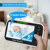 Babyphone mit Kamera und Halterung, 2.4GHz FHSS, 6000mAh, Produktbild-Vorschau 9