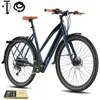 Unisex City E-bike 28 Zoll Rostfreie Aluminiumlegierung 36V Produktbild-Vorschau 1