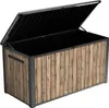 Keter Gartenbox "Sierra" 643L - 144x70x73 cm - Holzoptik Produktbild-Vorschau 2