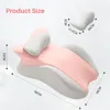 （Rose-Gris）Coussin cervical en mousse à mémoire de forme Voir les images du produit 9