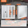 VEVOR okénko pro občerstvení 36 "x36", servisní okénko z Náhled obrázku produktu 7