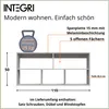 Bücherregal - Wandregal - Hängeregal - Schweberegal - Produktbild-Vorschau 2