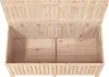 vidaXL Cassapanca da giardino 147x68x64 cm in legno di pino Anteprima dell’immagine prodotto 7
