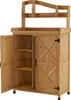 MCombo Holz Pflanztisch outdoor wetterfest, Gärtnertisch Produktbild-Vorschau 2
