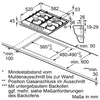 Bosch Serie 6 PCH6A5I90, Edelstahl, Integriert, 60 cm, Produktbild-Vorschau 9