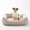 4L Textil MOLLY Kuscheliges Cord Hundebett kleine Hunde Produktbild-Vorschau 2