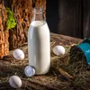 KADAX Bouteilles de lait 1L avec couvercle, Bouteilles de Voir les images du produit 2