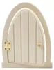 Porte miniature en bois avec charnières, 13x10cm Voir les images du produit 3