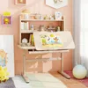 COSTWAY Schreibtisch Kinder, Kinderschreibtisch mit Regal, Produktbild-Vorschau 2