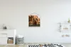 MuchoWow® Textilposter Pferd - Licht - Landschaft 40x40 cm Produktbild-Vorschau 2