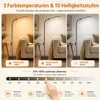 Stehlampe Dimmbare LED Stehleuchte für Wohnzimmer 140cm Produktbild-Vorschau 2