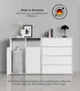 mokebo® Wäscheschrank in Weiß 'Der Wäschehüter', Produktbild-Vorschau 3