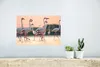 MuchoWow® Poster Gruppe von Flamingos bei Sonnenuntergang Produktbild-Vorschau 5