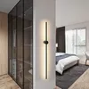 ZMH LED Wandleuchte Schwarz 100CM Lang Innen Wandlampe Produktbild-Vorschau 8