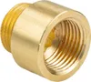 A close-up, studio shot of a brass plumbing fitting. Produktbild-Vorschau