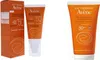 A product shot of Avene sunscreen and its packaging. Náhľad obrázku produktu