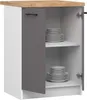 BDW Küchenschrank, Schrank Küche mit Arbeitsplatte, Tür, Produktbild-Vorschau 1