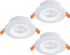 EGLO 3er Set LED Einbaustrahler Calonge RGB, Deckenspot Produktbild-Vorschau 1