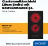 Exquisit Kochfeld EKC301-020 | Glaskeramik | Touch Control Produktbild-Vorschau 2