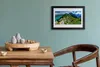 Bild 30x20 MDF-Rahmen Wandkunst Wiese Berg Natur Landschaft Produktbild-Vorschau 3