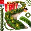KESSER® Weihnachtsgirlande LED Beleuchtung Girlande Produktbild-Vorschau 1