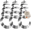 Windspirale 3er Set Vogelabwehr Windspiel Reflektierend Produktbild-Vorschau 1