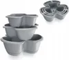 Pot à herbes RESPANA TRIO 47 cm, (lot de 3) - pierre grise Voir les images du produit 5