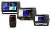 A collage of three Garmin fishfinder/GPS units displayed on a white background. Náhled obrázku produktu