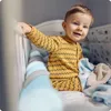 Ricokids nárazník do dětské postýlky 3 m, modro-šedý Náhľad obrázku produktu 2