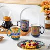 Vancasso Porzellan Becher, 6-St Trinkbecher, Kaffeetassen, Produktbild-Vorschau 5