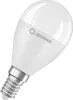 A white LED light bulb with a silver base. Podgląd zdjęcia produktu