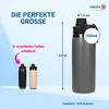 Trinkflasche Edelstahl 550 ml 'Stockholm' - vakuumierte Produktbild-Vorschau 4