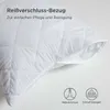 HOMESCAPES Lot de 4 coussins matelassés en polycoton 65 x Voir les images du produit 3