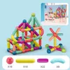 Magnetblöcke Bausteine Puzzle Geschenkset 64 Teile Produktbild-Vorschau 15