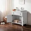 Meuble sous-vasque FCH avec grands tiroirs, 2 portes, Voir les images du produit 7