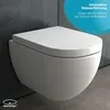 Alpenberger Hänge WC Spülrandlos | Gäste WC Kloschüssel Produktbild-Vorschau 5