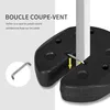 Outsunny Lot de 4 poids de lestage circulaire pour tonnelle Voir les images du produit 4