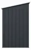 Aga Záhradný domček 238x132x180 cm Tmavosivý Náhľad obrázku produktu 7