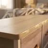HOMCOM Kommode für Schlafzimmer mit 5 Schubladen, Natur und Produktbild-Vorschau 9
