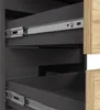 Komoda AKORD CL6 Grafit Szary 40 cm 6 szuflad kolor Dąb Podgląd zdjęcia produktu 4