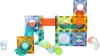A magnetic marble run toy set with various transparent colored pieces and balls. Anteprima dell’immagine prodotto