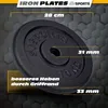 ScSPORTS® Hantelscheiben - Set, 40kg, 4x10 kg, Ø 30/31 mm, Produktbild-Vorschau 4