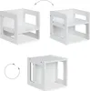 Relaxdays Sitzhocker Kinder, 2in1 Wendehocker, 2 Sitzhöhen, Produktbild-Vorschau 5