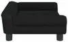 vidaXL Letto per cani nero 70x48x22 cm in velluto Anteprima dell’immagine prodotto 5
