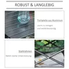 Campingtisch aus Aluminium faltbar Klapptisch Falttisch mit Produktbild-Vorschau 6